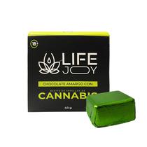 Chocolate Life Joy CBD Efeito Energetico 70% Cacau com Recheio de Bolo de Avela e Nozes Trituradas - 40G