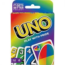 Uno Play W/Pride Card Game 112 Cards 15242