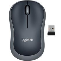 Mouse Sem Fio Logitech M185 910-002225 1000DPI/3 Botoes - Cinza/Preto