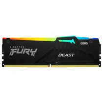 Memória Ram Kingston Fury Beast KF552C40BBA-32 / DDR5 / 32GB / 5200MHZ / RGB - Preto