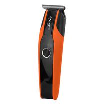 Maquina de Cortar Cabelo M.A.C MC-1027 - 8W - Recarregavel - Preto e Laranja