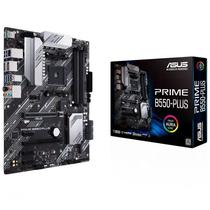 Placa Mãe Asus Prime B550-Plus AM4 Metal 1 X PCI Express 4.0 X16, 1 X PCI Express 3.0 X16 ( s/C