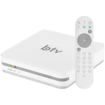 Receptor BTV B13 4K / 2GB Ram / 16GB / Iptv/ Comando de Voz / Wifi / 5G / Android 11 - Branco