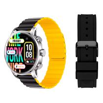 Smartwatch Kieslect Calling KR2 - Preto Amarelo