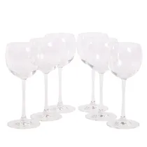 Set de Copas Cristal p/Agua Glass 6PZS 220ML