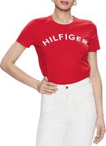 Camiseta Tommy Hilfiger WW0WW40057 Sne - Feminina