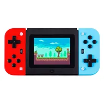 Console Mini Switch H6 1000 Jogos Av/TV 3.5" 2 Control s/fio Red/Blue