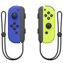 Controle Nintendo Switch Joy-Con L/R Hac-A-Japa com Correia - Azul/Amarelo Neon