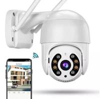 Camera de Seguranca Externa IP Wifi com Cartao de Memoria 64GB, Prova D'Agua, IP66, A8, Infravermelh