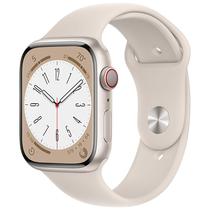 Apple Watch S8 MNVQ3LL/ A 45MM / M-L / GPS + Celular / Sport Band - Starlight / Aluminium Starlight
