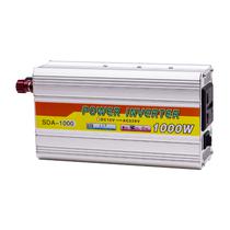 Inversor de Voltagem Parra Carro SDA-1000 / 1000W / DC12V / 230V - Cinza