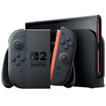 Console Nintendo Switch 2 256GB - Preto + Jogo Mario Kart World (BEE-s-KB6LA) (E6G)