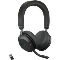 Fone de Ouvido Jabra GN EVOLVE2 75 W270 LINK380/390A MS Stereo com Estojo - Preto