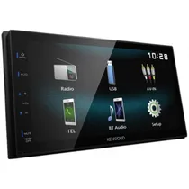 Radio Car Kenwood MX120BT 6.8" DVD / com Controle / Bluetooth