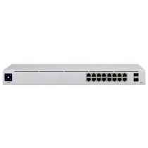 Hub Switch 16P. Ubnt USW-16-Poe Unifi Gigabit RJ45 2P SFP 60W