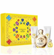 Kit Versace Eros Fem Edp 100ML + BL + SG + Neceser