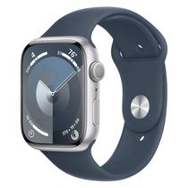 Apple Watch Series 9 MR9D3LW/A Caixa Aluminio 45MM Prata - Esportiva Azul s/M