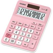 Calculadora Compacta Casio MX-12B - Pink & Light White