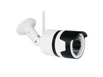 Camera Seguranca Wifi Externa Antena Onvif Prova Dagua Cor Branco