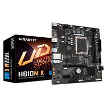 Placa Mãe Gigabyte H610M K DDR4 Socket LGA 1700 Chipset Intel H610 Express Micro ATX