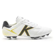 Chuteira de Futebol Kelme Spear MG Branco/Preto 44 (Eu)