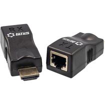 Extensor HDMI Lotus LT-143 / RJ-45 / Full HD / 30M - Preto