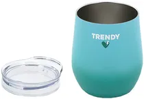 Cuia para Mate Trendy 18486 com Tampa 280ML - Aqua