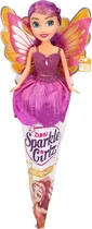 Boneca Fairy Princess Sparkle Girlz Zuru 10006 - Roxo