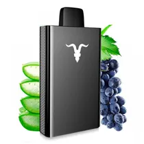 Vape Descartável Ignite V50 Black 5000 Puffs com 5% de Nicotina - Aloe Grape