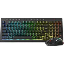 Kit Teclado Mecânico + Mouse Redragon S142 78% RGB Sem Fio - Preto