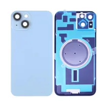 Tapa Trasera iPhone 14 Azul Con Lente