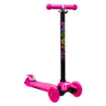 Patinete Infantil Scooter com LED - Color Liso Mix