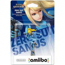 Boneco Amiibo Super Smash Bros Zero Suit Samus 35303