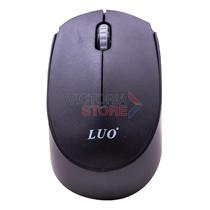 Mouse Dpi Sem Fio Wireless Optical Luo LU-3046 / 1000 Dpi / USB-A - Preto