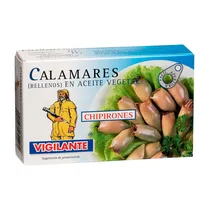 Calamares Rellenos Vigilante En Aceite Vegetal 111G