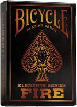 Baralho Bicycle Elements Series Fire Preto