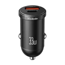 Mcdodo Cargador Vehicular CC-2320 33W Dual USB-C/USB-A Black