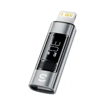 Adaptador Essager ES-OTG25 USB-C A Lightning Gris
