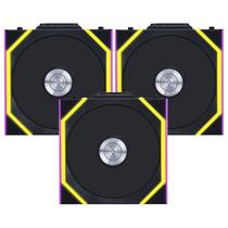 Cooler para Gabinete Lian Li Uni Fan SL Wireless 120 12X12 LED RGB Preto - Kit com 3 (12SL1W3B)