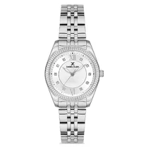 Relógio Analógico Feminino Daniel Klein DK.1.12743-1 Premium Ladies / Pulseira de Aço Inoxidável - Prata