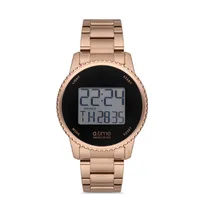 Relógio Digital Masculino Daniel Klein D:Time DK.1.12639-2 - Rosa Ouro