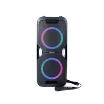 Aiwa Speaker AW-POK6L 600W BT/ FM/ Karaoke/ USB/ Bivolt Negro Plastico s/ C