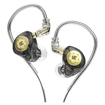 Auricular de Retorno KZ Edx Pro 3.5MM - Preto