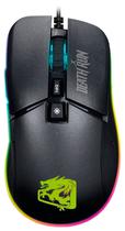 Mouse Gamer Elg Death MGDR Run 7 Botoes Termoplastico RGB 6400DPI - Preto