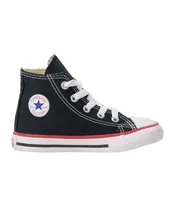 Calzado Converse All Star Infantil Cano Largo Negro Bebe CK00030007