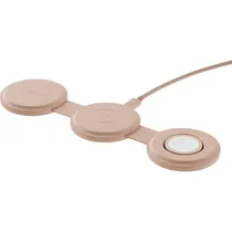 Carregador Satechi Onthego ST-QTG31R Sem Fio 3 Em 1 - Rose
