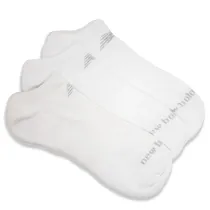 Meias New Balance Unisex Branco 6 Pares - LAS95126WT