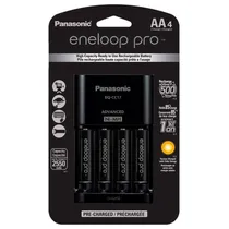 Cargador Panasonic Eneloop Pro 4 2550MAH