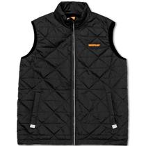 Colete Caterpillar Masculino Mediumwight Insulated Triangle Quilted L Preto - 4040117-10121