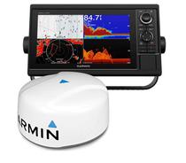 Garmin Radar Gpsmap 1042XSV + Radar Garmin GMR-18HD+ / GPS, Plotter, Sonda, Tela 10 Polegadas + Radar 36 Milhas